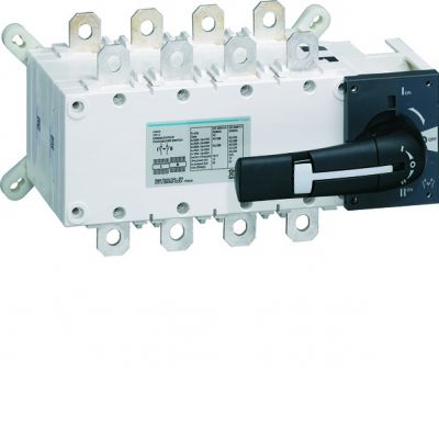 HAGER  Przełącznik zasilania I-0-II 4P 315A HI455 (HI454)