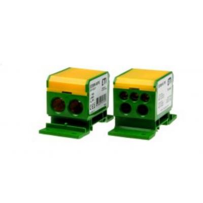 Blok rozdzielczy 192A(2x4-70mm2/2x4-35mm2+3x2,5-25mm2) żółto-zielona EDBM-8/PE 001102427 ETI (001102427)