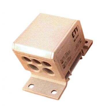 Blok rozdzielczy 160A (2x4-50mm2/3x2,5-25mm2+4x2,5-16mm2) szary EDBM-1 001102400 ETI (001102400)