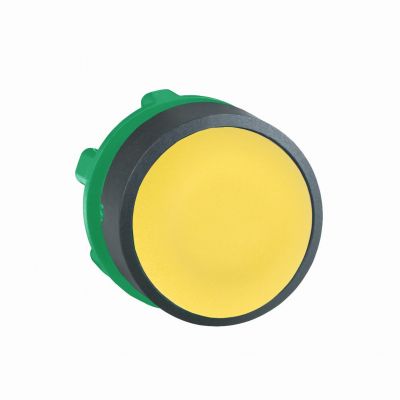 Harmony XB5 Przycisk płaski żółty push push bez podświetlenia plastikowy ZB5AH05 SCHNEIDER (ZB5AH05)