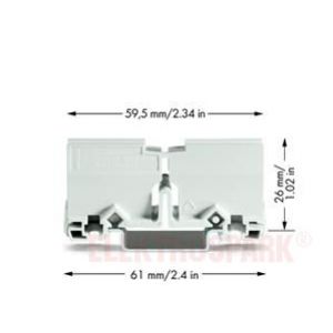 Adapter montażowy jasnoszary do złączek EX 773-331 /10szt./ WAGO (773-331)