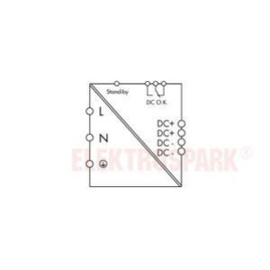 Zasilacz PRO 230V / 24V 20A EPSITRON 787-834 WAGO (787-834)