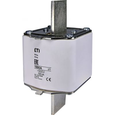 Wkładka topikowa NH zwłoczna NH4a gG 1600A 500V 004116120 ETI (004116120)