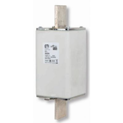 Wkładka topikowa NH do ochrony akumulatorów, magazynów energii DC NHS3L gBat 400A 1500V DC 004110684 ETI (004110684)