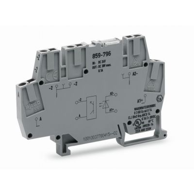 Złączka z optoseparatorem 24V DC / 24V DC / 100mA / 10kHz 859-796 /10szt./ WAGO (859-796)