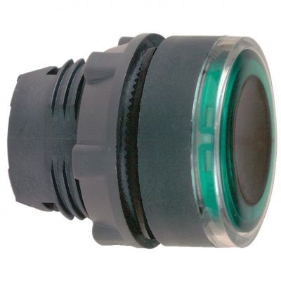 Harmony XB5 Przycisk z samopowrotem podświetlany pierścień zielona plastikowa ZB5AW933 SCHNEIDER (ZB5AW933)