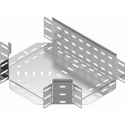 Trójnik korytka 100x100mm Grubość 1,00 mm TKJ100H100 112510 BAKS (112510)