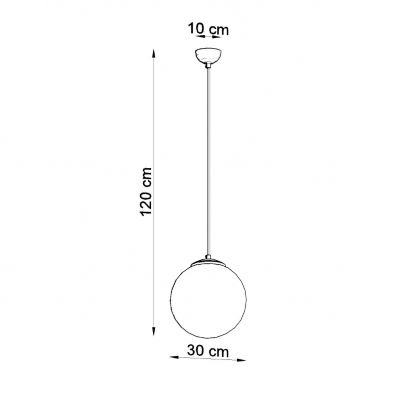 Lampa wisząca UGO 30 chrom (SL.0264)