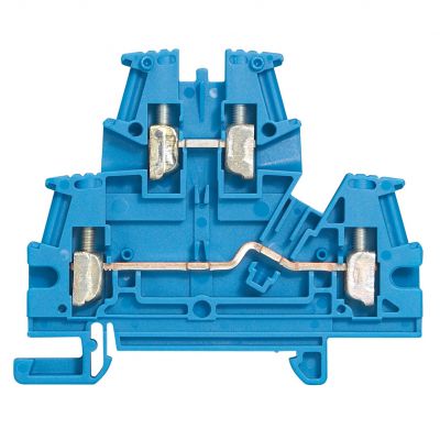 Złącznka 2 Torowa 2 Przekroje 2,5Mm2 Szerokość 5 Mm Niebieska 037107 LEGRAND (037107)