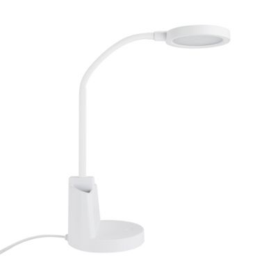 Lampka biurkowa z pojemnikiem biała LED 8W 03823 IDEUS (03823)
