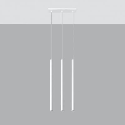 Sollux Lampa wisząca Pastelo 3 biała SL.0466 (SL.0466)