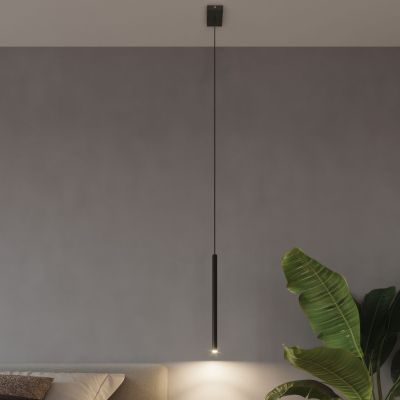 Sollux Lampa wisząca Pastelo 1 czarna SL.0469 (SL.0469)
