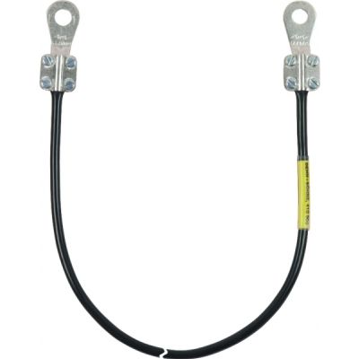 Kabel uziemiający 10 mm2 / dł. 0,3 m (kolor czarny) (410903)