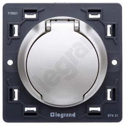 Celiane Gniazdo Odkurzacza Centralnego Tytanowy 067431 LEGRAND (067431)