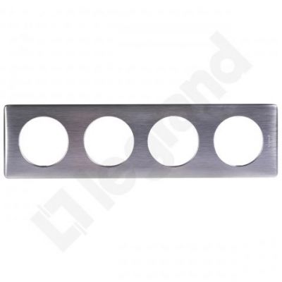 Celiane Ramka Aluminium Poczwórna Pozioma/Pionowa 068924 LEGRAND (068924)