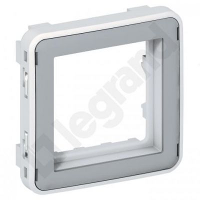 Plexo55 Adapter Bez Klapki IP20 Szary/Biały 069582 LEGRAND (069582)