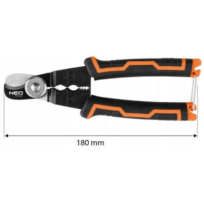 Obcinak do kabli miedzianych i aluminiowych 180 mm NEO TOOLS (01-563)