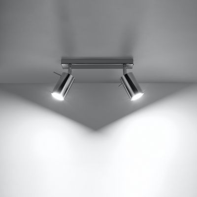 Plafon RING 2 CHROM Lampa GU10 SL.0728 SOLLUX (SL.0728)