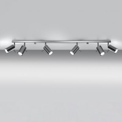 Sollux Lampa sufitowa RING 6L chrom SL.0732 (SL.0732)
