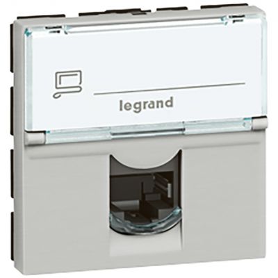 M45:2M 1Xrj45 Kat5E Utp Alu 079454 LEGRAND (079454)