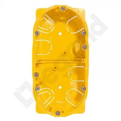 Batibox Puszka Podwójna Przelotowa Do Karton-Gipsu 40 Mm 080042 LEGRAND (080042)