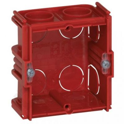Batibox Puszka Pojedyncza - Ściany Murowane Do Łączenia W Puszki Wielokrotne 40 Mm 080141 LEGRAND (080141)