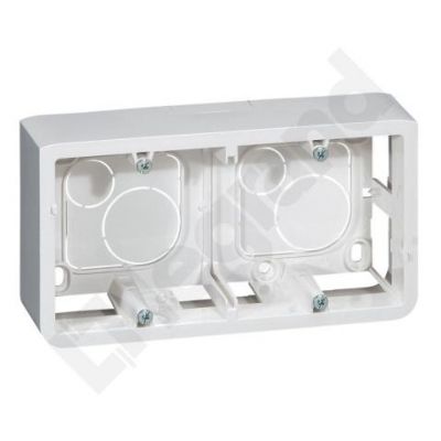 Mosaic Puszka Natynkowa 4,5 Lub 2x2 Moduły Poziomo 40Mm Do Uchytu 0802 52 080285 LEGRAND (080285)