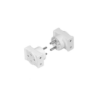 Adapter wtyczkowy 3x2P z przesłonami (D.3801)