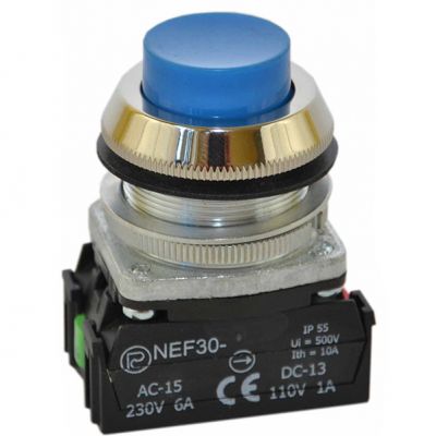 Przycisk NEF30-WXY niebieski (W0-NEF30-W XY N)