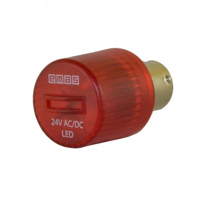 Dioda LED 220 VDC czerwona (T0-IKML220K)