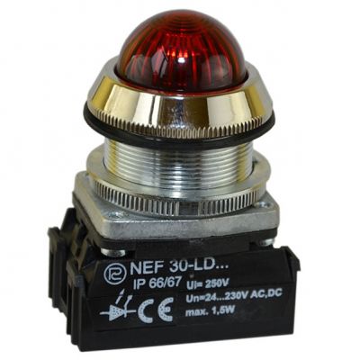 Lampka NEF30Le/110V czerwona (W0-L-NEF30LE/110V C)