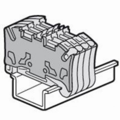 Osłona Końcowa Złączek Sprężynowych 2 Torowych Szerokość 5Mm 037589 LEGRAND (037589)