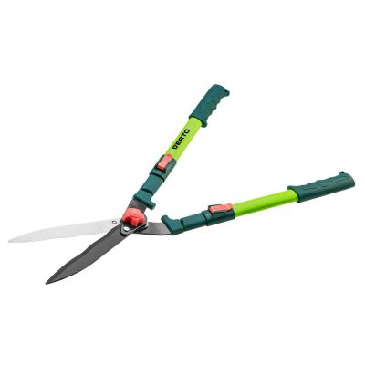 Nożyce do żywopłotu faliste teleskopowe ręczne 670-880mm ostrze 200mm VERTO GTX (15G312)