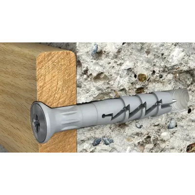 Kołek szybkiego montażu FX-L 6x60mm z lejkiem 100szt. RAWLPLUG (FX-06L060)