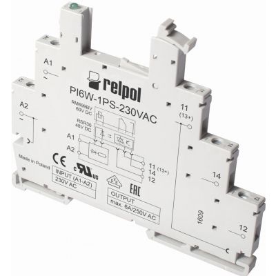 PI6W-1PS-6VDC WEJŚCIE 6 V DC (857142)