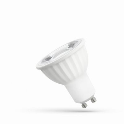 Żarówka LED z soczewką GU10 4W 45st zimna biel  WOJ+14091 Spectrum Led (WOJ+14091)