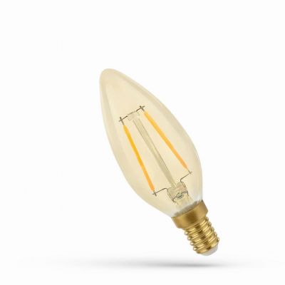 LED ŚWIECOWA E-14 230V 5W COG WW RETROSHINE  WOJ+14458 Spectrum Led (WOJ+14458)