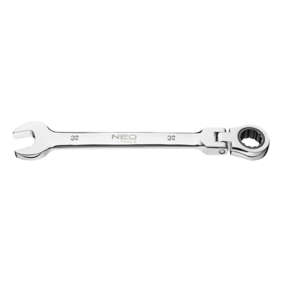 Klucz płasko-oczkowy z przegubem i grzechotką 32mm NEO 09-060 GTX (09-060)