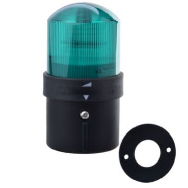 Harmony XVB Sygnalizator świetlny fi70 zielony światło ciągłe LED <lt/>= 250V XVBL33 SCHNEIDER (XVBL33)