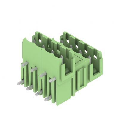 WEIDMULLER SLD 5.08V/08/90B 3.2 SN GN BX Wtyki PCB (złącza płyty), 5.08 mm, Liczba biegunów: 8, kąt odejścia: 90° 1013940000 /50szt./ (1013940000)