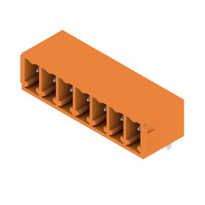 WEIDMULLER SC 3.81/07/270G 3.2SN OR BX Wtyki PCB (złącza płyty), 3.81 mm, Liczba biegunów: 7, kąt odejścia: 270° 1037550000 /50szt./ (1037550000)