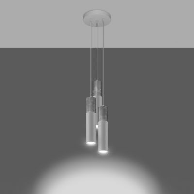 Lampa wisząca BORGIO 3P biały (SL.1080)
