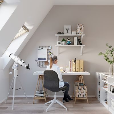 Lampa biurkowa RING czarna (SL.1091)