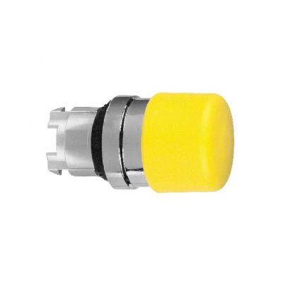 Harmony XB4 Główka przycisku grzybkowego fi30 żółty z samoczynnym powrotem metalowy ZB4BC54 SCHNEIDER (ZB4BC54)