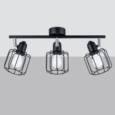 Sollux Plafon BELUCI 3 czarny SL.1116 (SL.1116)