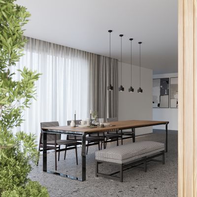 Sollux Lampa wisząca SAVAR 3 czarna SL.1133 (SL.1133)