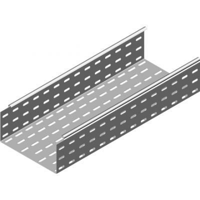 Korytko kablowe 100x100mm Grubość 0,70 mm 3mb KCL100H100/3 N 110210 BAKS (110210)