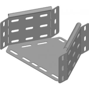 Redukcja symetryczna 200mm Grubość 1,00 mm 100x100 RKSJ200/100H100 115720 BAKS (115720)