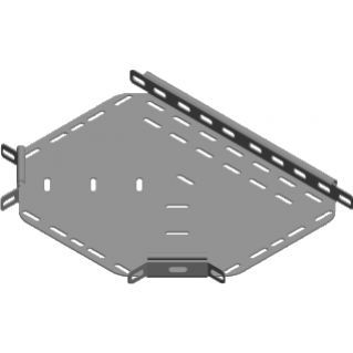 Trójnik korytka 200x30mm Grubość 0,70 mm TKL200H30 131720 BAKS (131720)