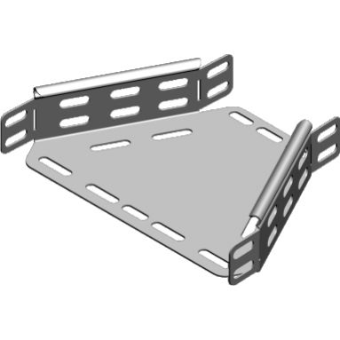 Redukcja symetryczna 100mm Grubość 0,70 mm 50x42 RKSL100/50H42 144910 BAKS (144910)